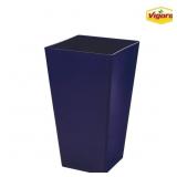 Vigoro 11.5 in. Cobalt Blue Planter