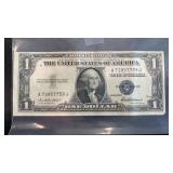 1935 US Silver Certtificate One Dollar Bill