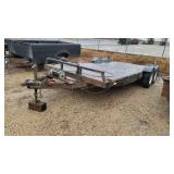 Custombuilt Car Hauler Trailer c/w Beaver Tail