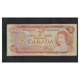 1974 Canadian Two Dollar Bil