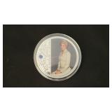 Princess Diana Silver Coin w/ Diamond