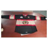 Black Wrigley Field Winter Classic Hockey Jersey