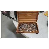 Estate Jewelry Box Full Of Jewelry