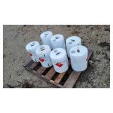 (7) 5 Gallon Drums Methanol UN1230