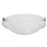 Canarm Flush Mount 2 Light Brushed Pewter Fixture