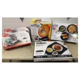 Non Stick Skillets, Warming Tray, Heater, Org