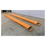 Unused 76" Forklift Extensions