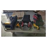 Milwaukee Backpack, Sawzall, Dewalt Saw, Toolbox