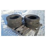 (4) Uniroyal 175/65R14 Studded Winter Tires