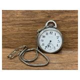 Vintage Elgin Pocketwatch-no front glass