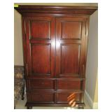 Ralph Lauren Distressed Wood Armoire