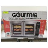 GOURMIA FRENCH DOOR AIR FRYER OVEN