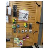 ASST ITEMS, HEAD COVERS, WRENCHES, MARKERS, ETC