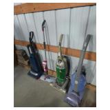 HOOVER SHAMPOOER, 2 VACUUMS, SPRAY MOP