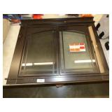 FIREPLACE GLASS DOOR SET WITH SCREEN