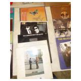 4 ASSORTED ROCK N ROLL RECORD ALBUMS