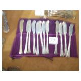 12 GORHAM STERLING BUTTER KNIVES 11.8 OZS