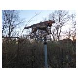 NICE COPPER DOG WEATHER VANE