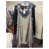 Ru Label grey tank size large