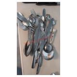 Stainless steel silverware misc set Master