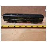 HO scale passenger car- off train room