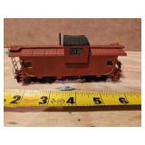 HO scale caboose- off train room