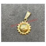 14k made in Mexico sunshine charm