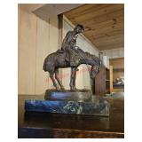 Horse Sculpture: Similar to a Fredrick Remington