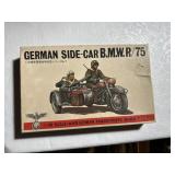 German Side-Car B.M.W.R 75 Model Kit