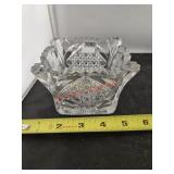 Cut glass dish