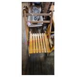 Folding Wood Slat Chair