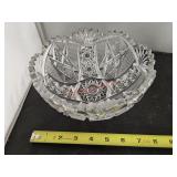 Cut glass bowl