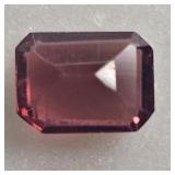 CERT 1.35 Ct Faceted Sri Lankan Rhodolite Garnet G