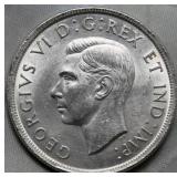 Canada Silver Dollar 1939