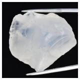 Big! 84.73ct 32.8x22.5mm Rough Natural Milky Quart