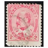 Canada 1903 Edward VII 2 Cents Stamp #90