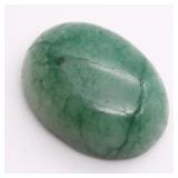 13.6 ct Glass Filled Emerald Cabochon