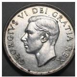 Canada Silver Dollar 1952