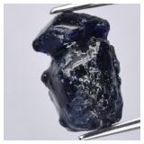 10.08ct 13.3x9mm Rough Blue Sapphire Gemstone, Afr