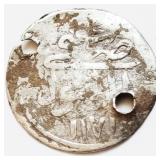 Ottoman 1171AH Mustafa III silver Para coin 15mm