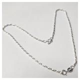 Silver 2 Bracelet 7.5"  Set, Suggested Retail  Val