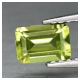 CERT 0.62 Ct Peridot Africa