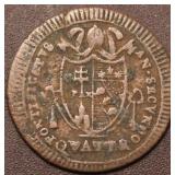 Italian States Papal States 1802 Mezzo