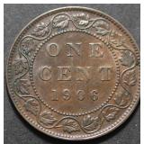 Canada Large Cent 1906