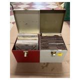 2 CASES OF 45RPM RECORDS