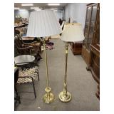 2 FLOOR LAMPS