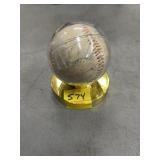 SIGNED BASEBALL-UNKNOWN SIGNATURES