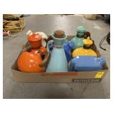 DECORATIVE CERAMIC TEA POTS