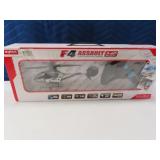 New SYMA F4 Assault RC Helicopter 7" 2.4g Black