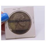 Silver 1871 Nederlanden 2 1/2 Gulden Coin